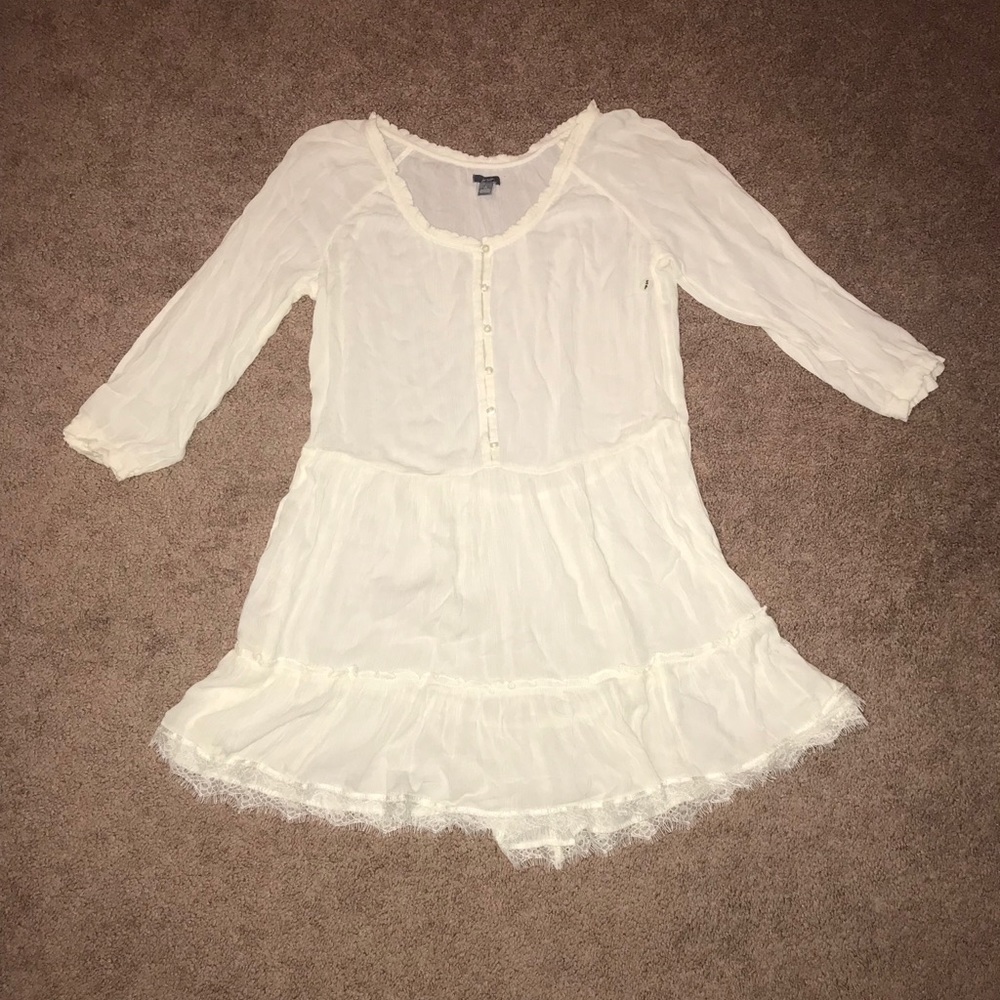 white dress